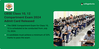 CBSE Class 10, 12 Compartment Exam 2024 Admit Card Released @cbse.gov.in; Check Direct Link Here